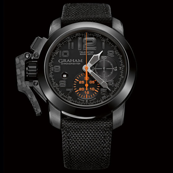 GRAHAM LONDON 2CCAU.B01A CHRONOFIGHTER OVERSIZE BLACK FOREST replica watch